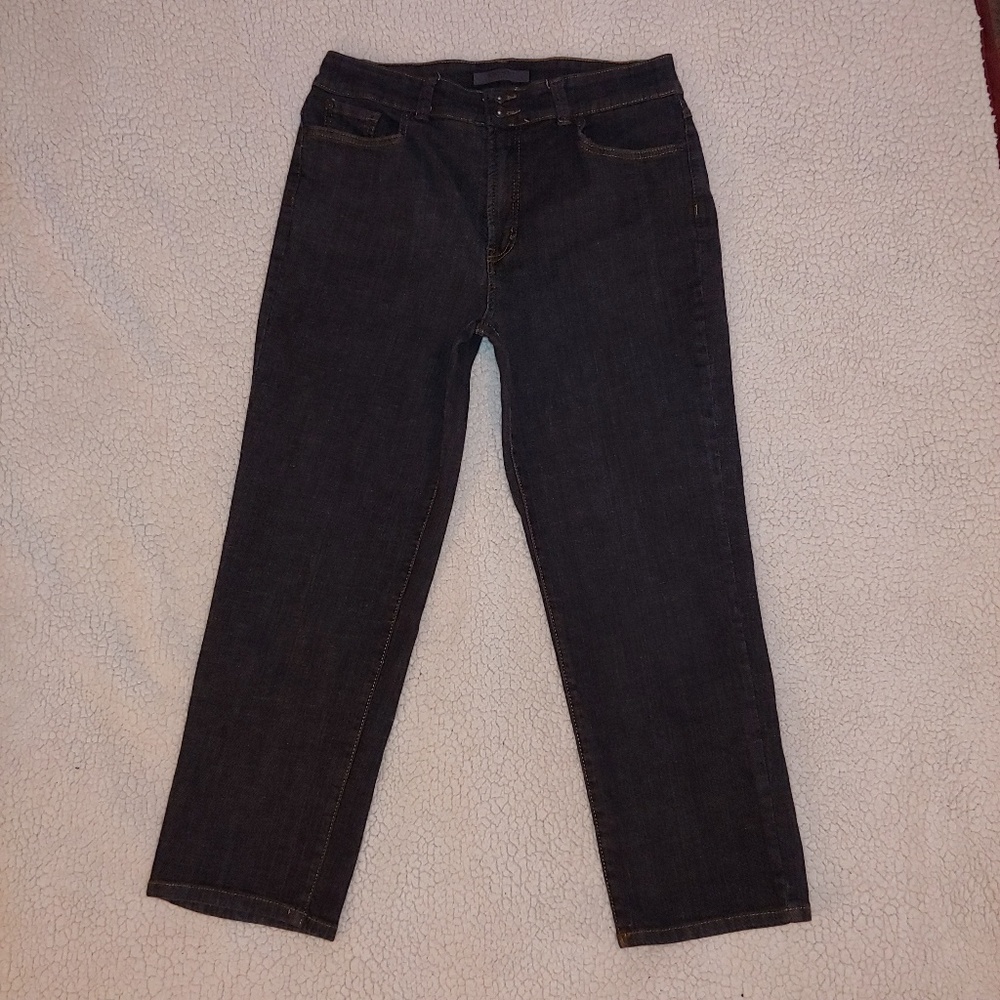 NINE WEST - Bootcut Dark Blue Wash Jeans - Size 14